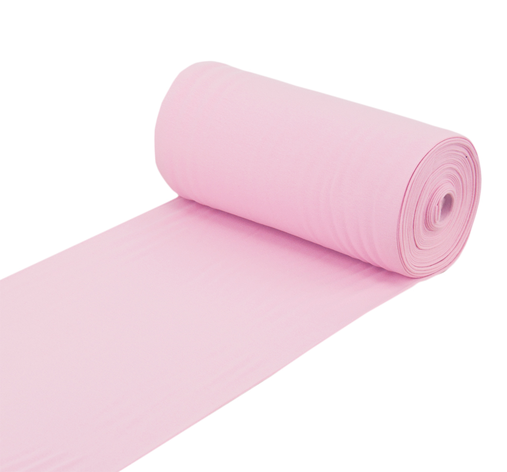 Baumwoll-Bündchenstoff Set - 5 Farben Rosatöne Für Nähprojekte